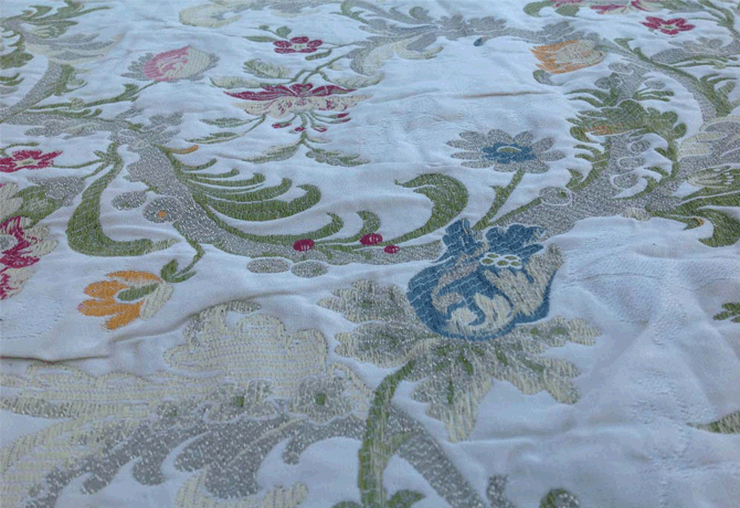 L'ultimo produttore di telai a mano - la creazione di tessuti di lusso