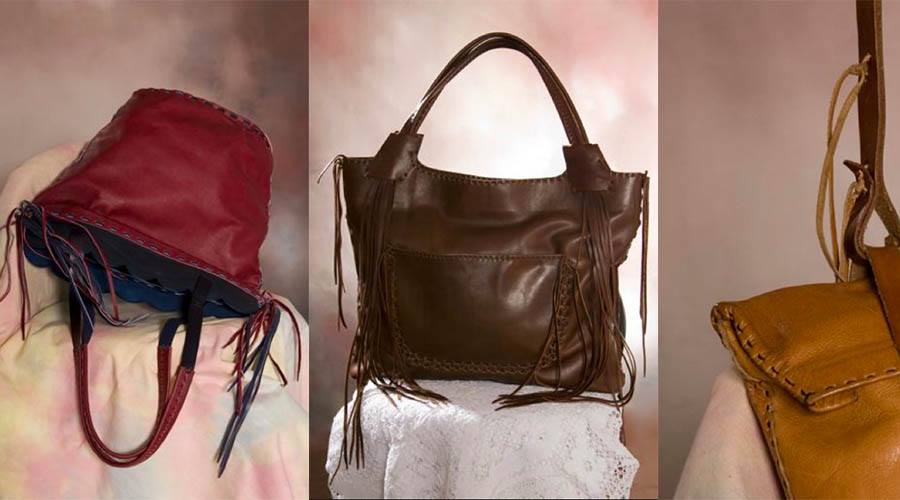 Borse pelle artigianali. Le creazioni di Alfio Terroni