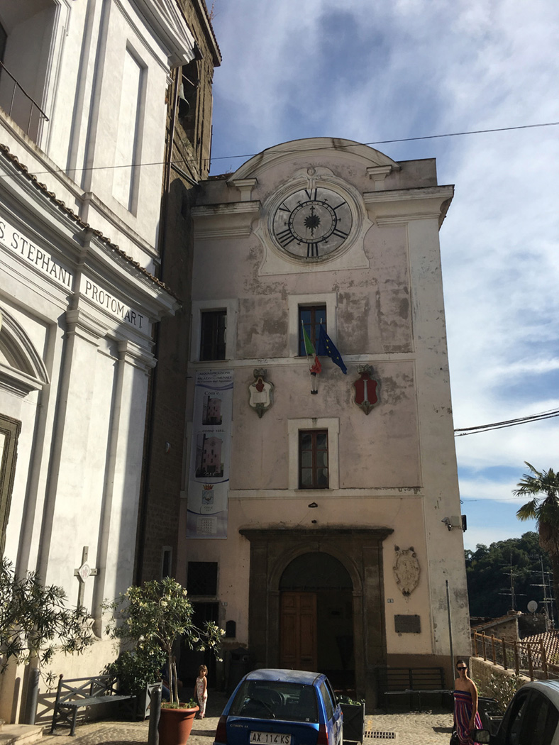 Cave. Ex Convento degli Agostiniani (casa comunale)