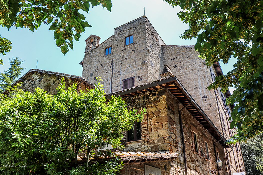 Civitella d'Agliano. Castello di Santa Maria