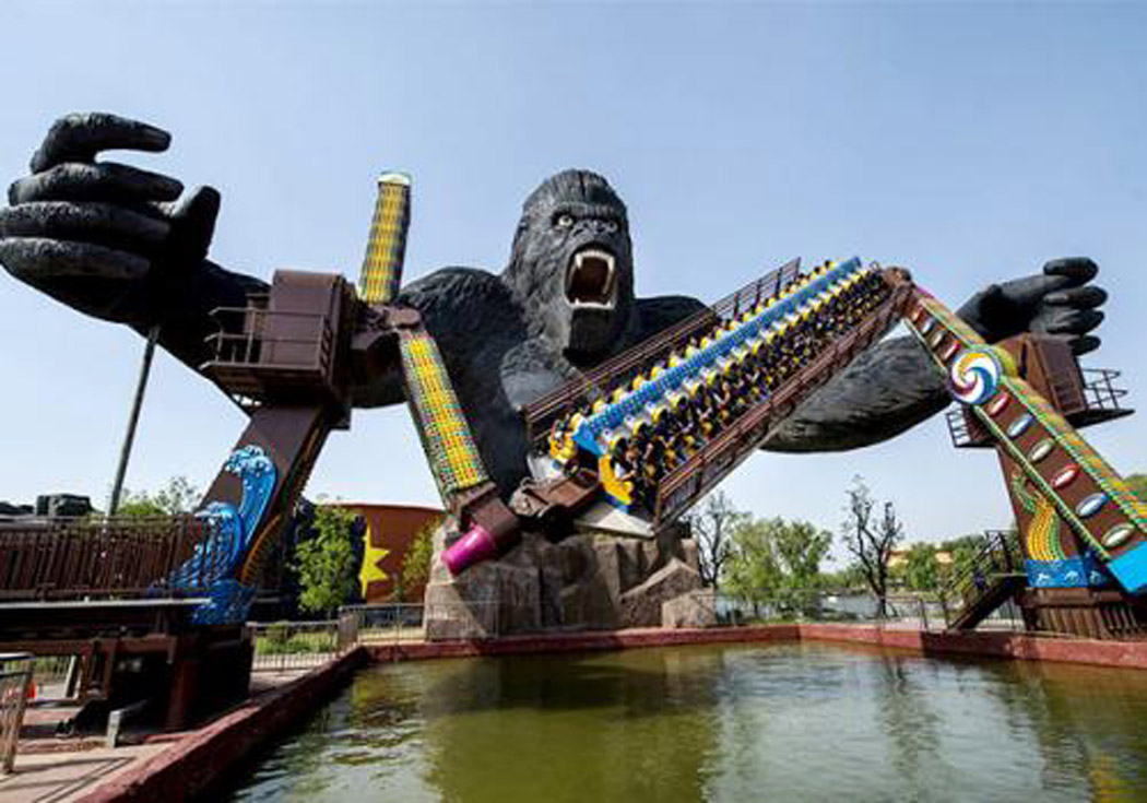 Tai’an. Sun Tribe Scenic Area Parco a Tema