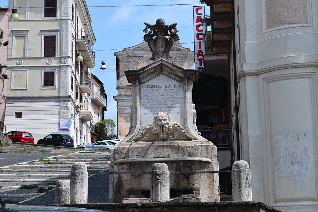 Genzano di Roma. Fontane Clementine
