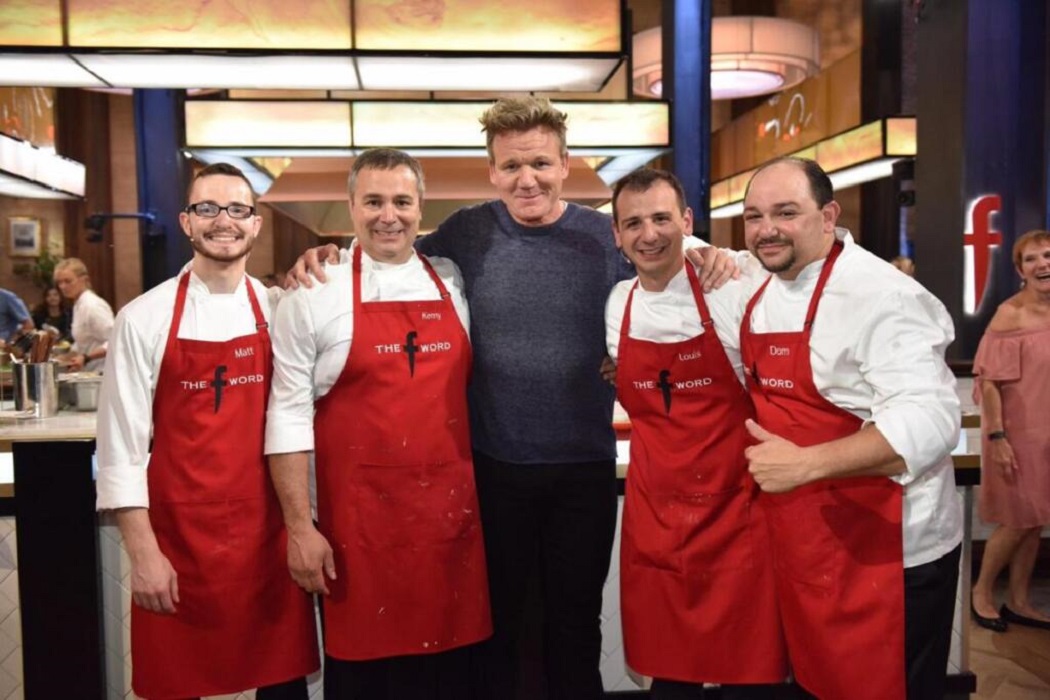 Kenny Palazzolo e Gordon Ramsay