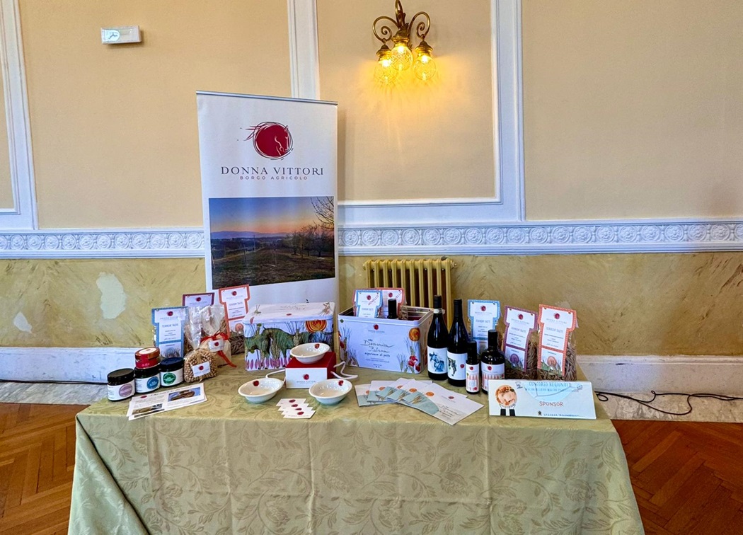 Donna Vittori back at the Hotellerie School  in Fiuggi