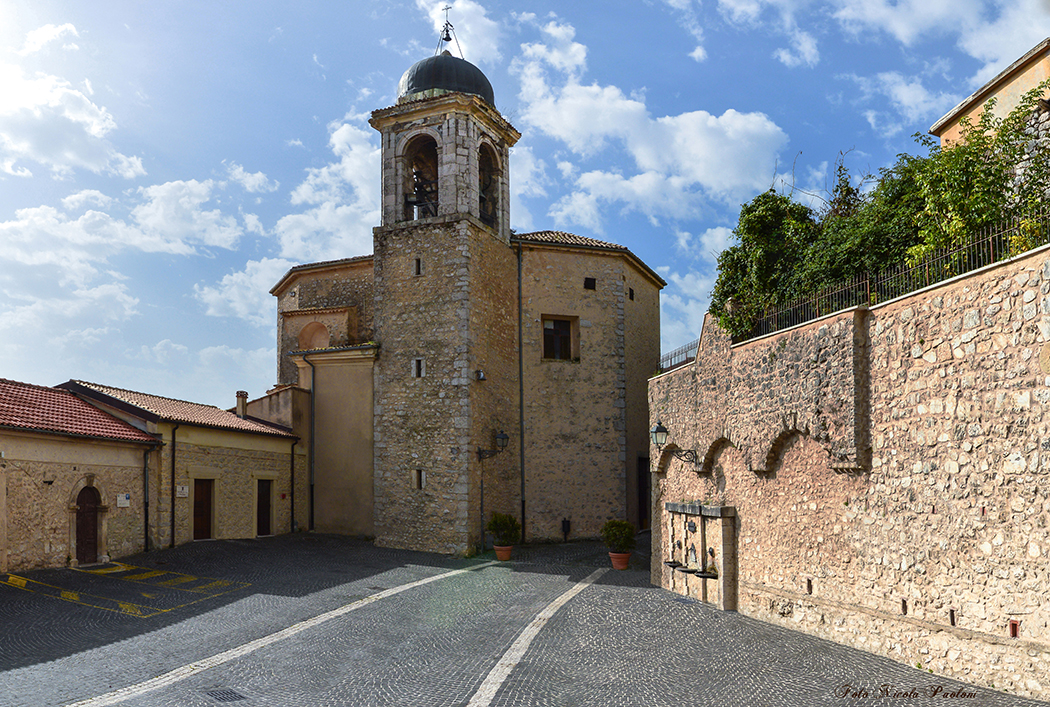 Torre Cajetani- SS Maria Assunta by Nicola Paoloni