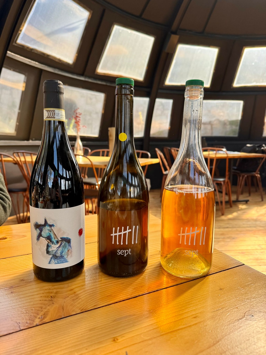 Sept Wine and Maria Vittori, two biodynamic wineries