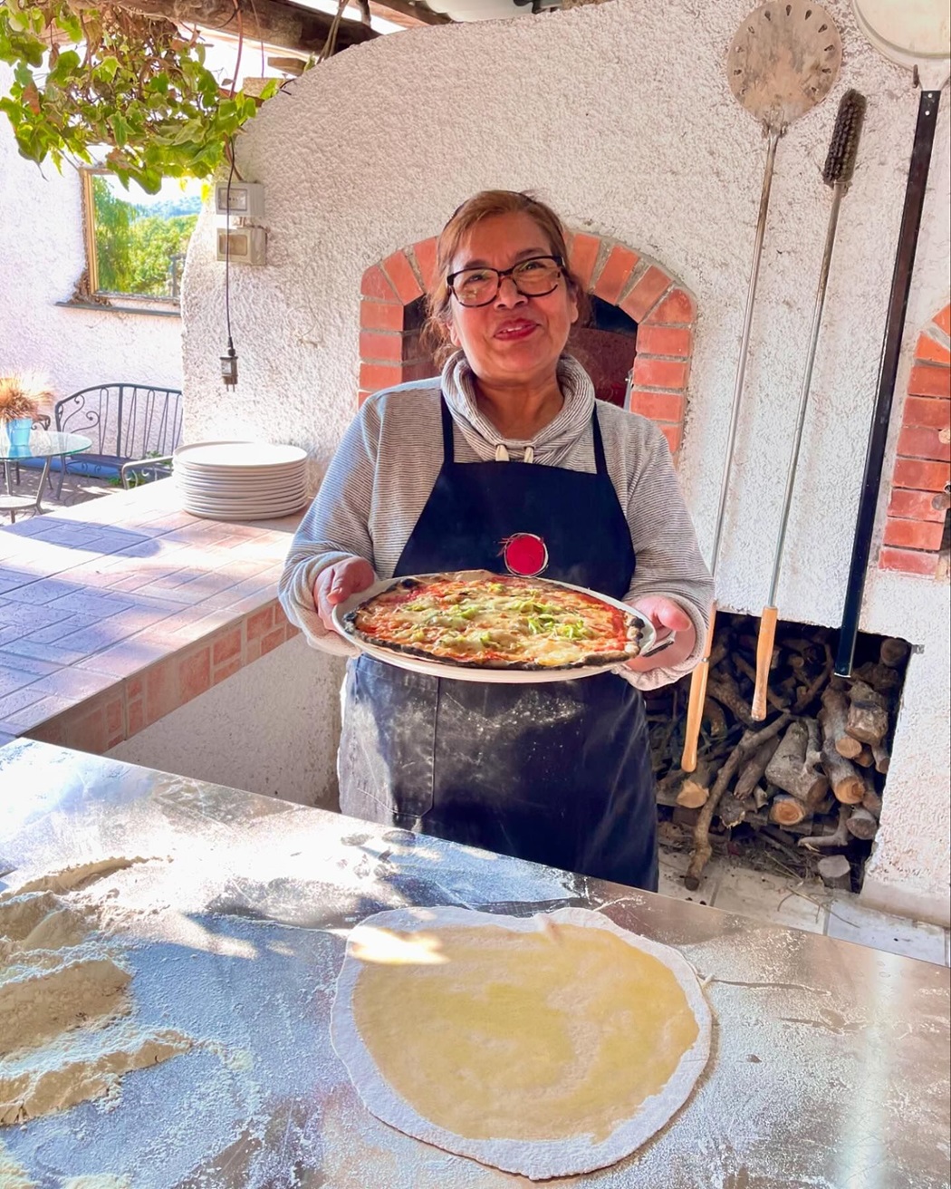 Rolando and Elisabeth guests of Borgo Vittori