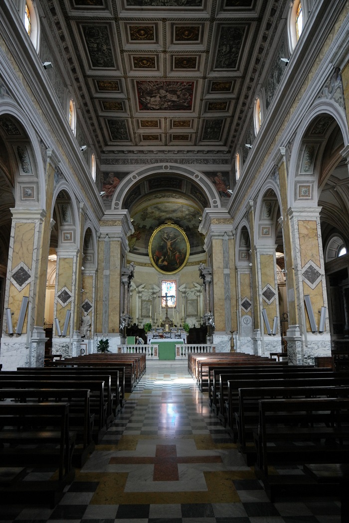 Paliano Collegiata Sant'Andrea  Apostolo by Benedicta Mary Lee