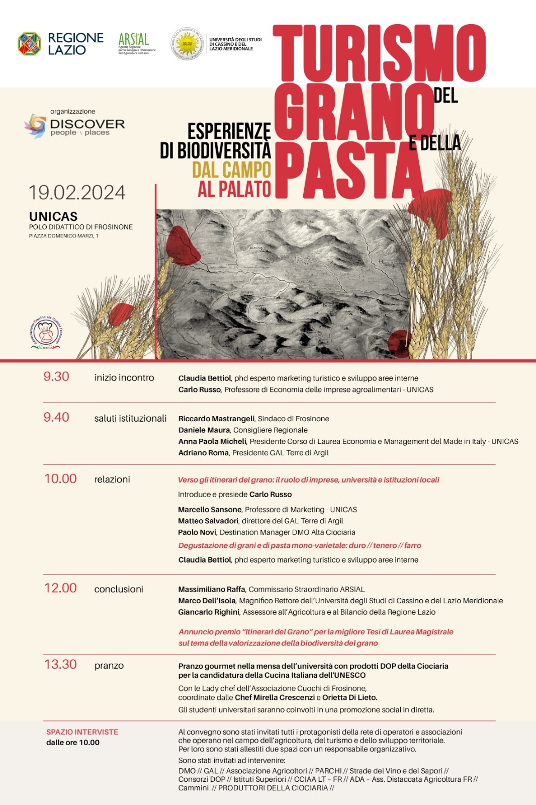 Turismo del grano e della Pasta