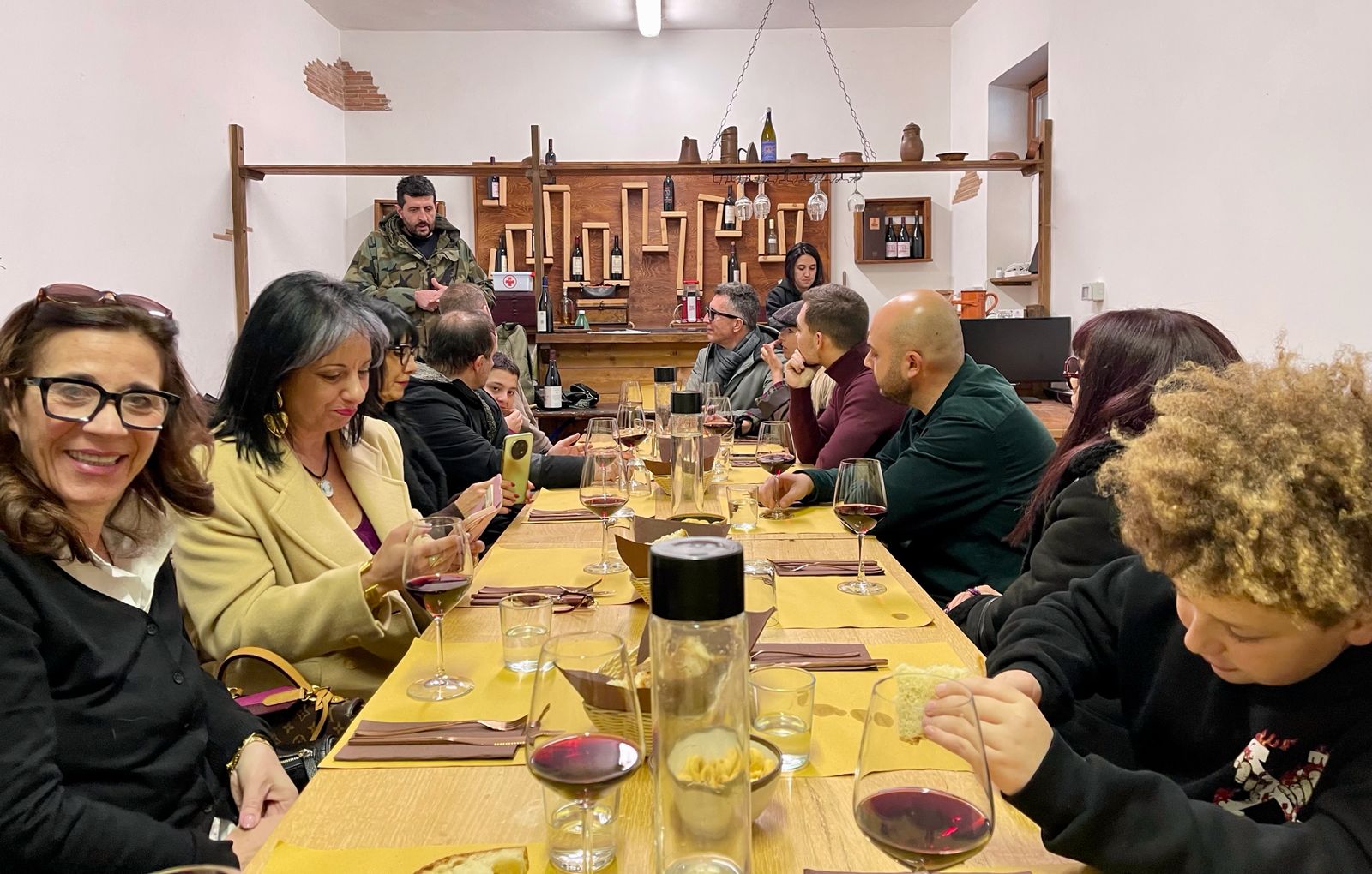 consegna dei diplomi ad Affile per il corso di avvicinamento al vino