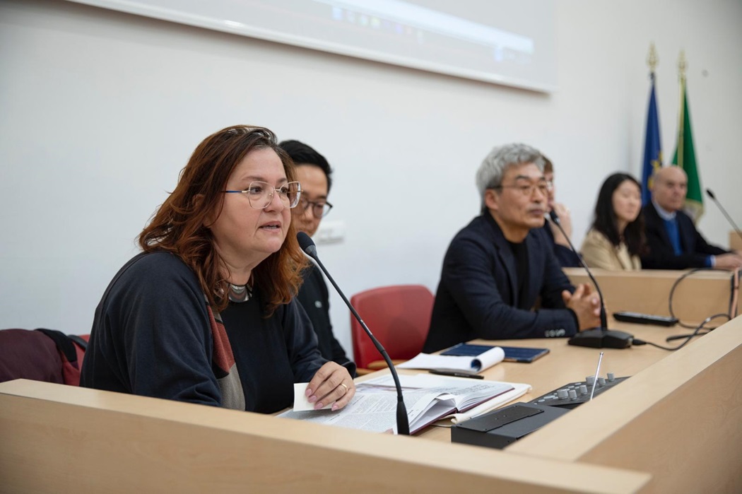 L'artista Coreano 'Park Eun Sun',  all'Istituto delle Belle Arti di Roma 