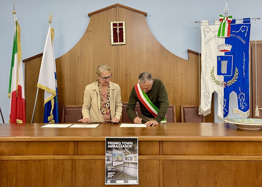 A Rocca Santo Stefano Premio Town Ambasador per 4 artisti Cinesi