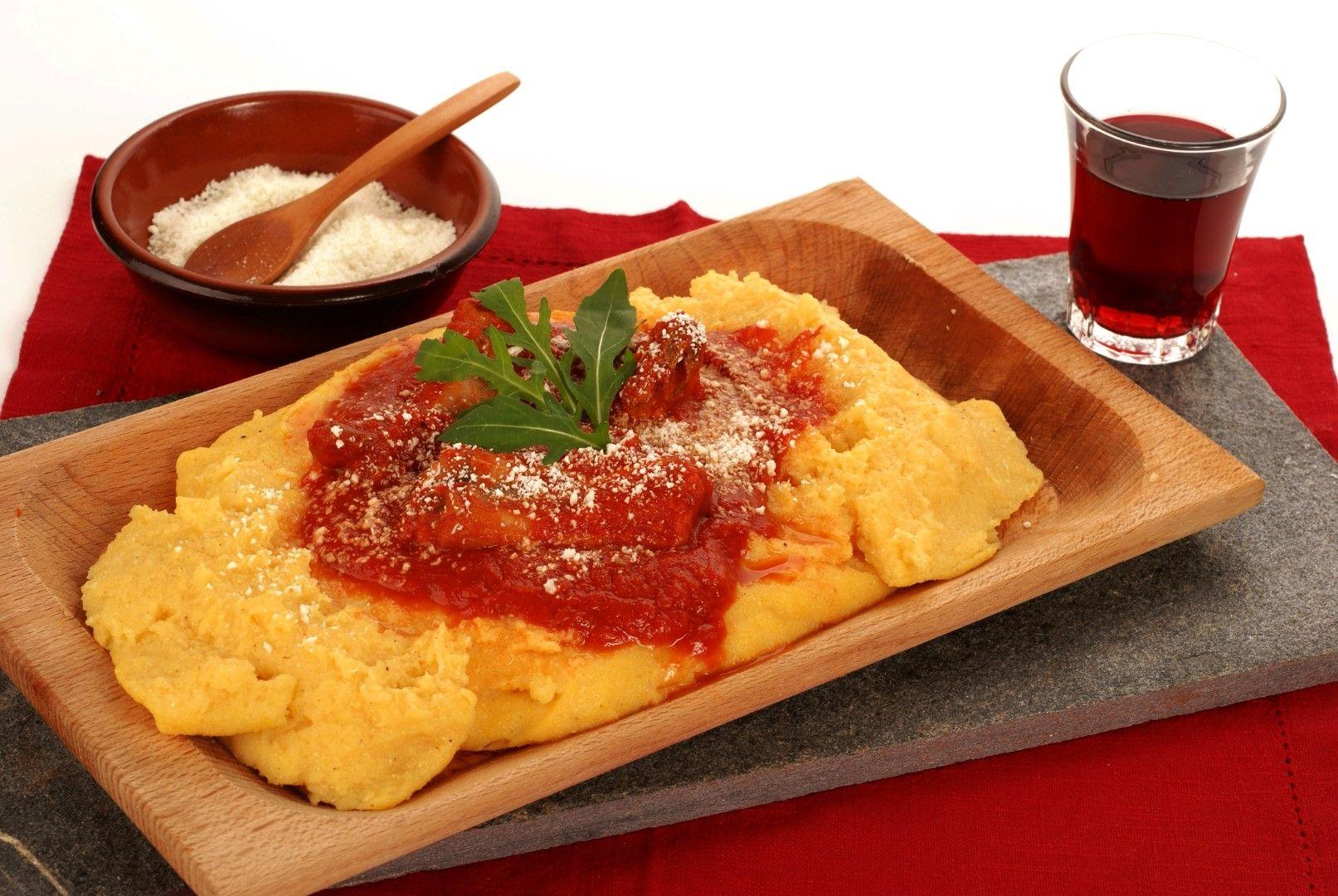 Roccagorga. Polenta alla spianatora