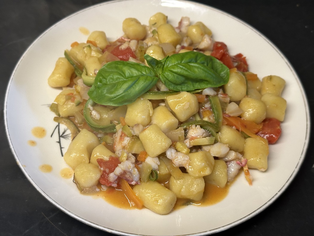 Gnocchi  con triglie