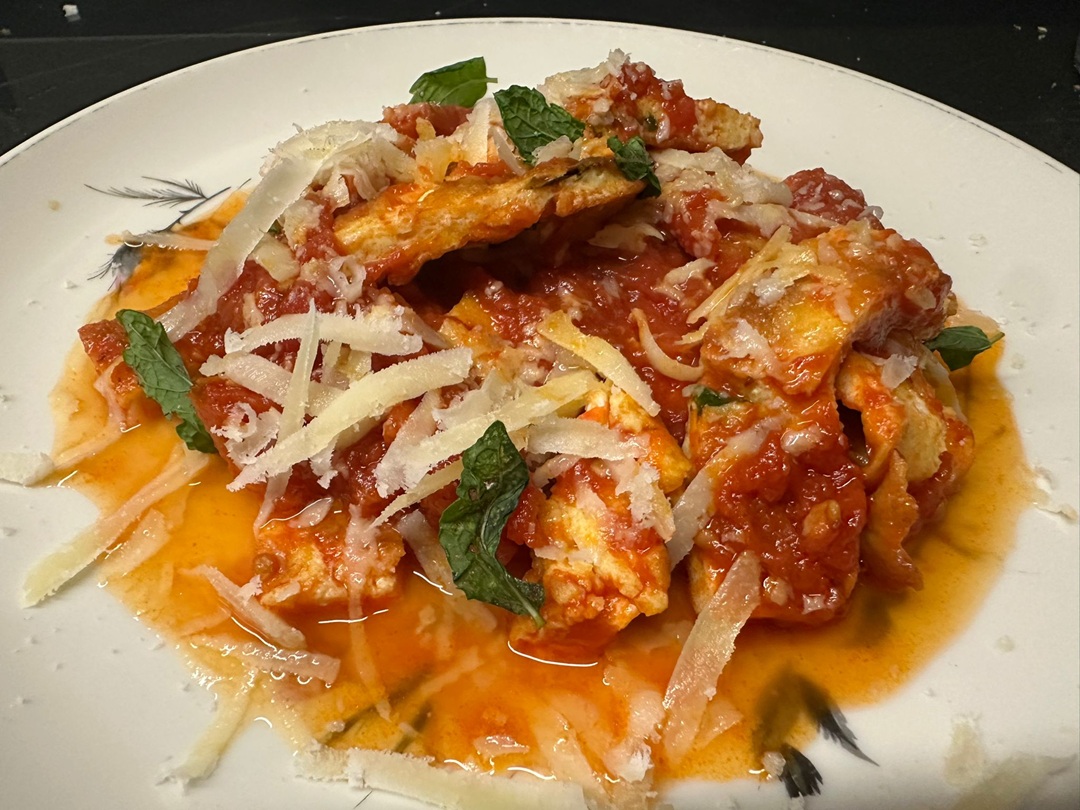 Le uova (ova) in trippa