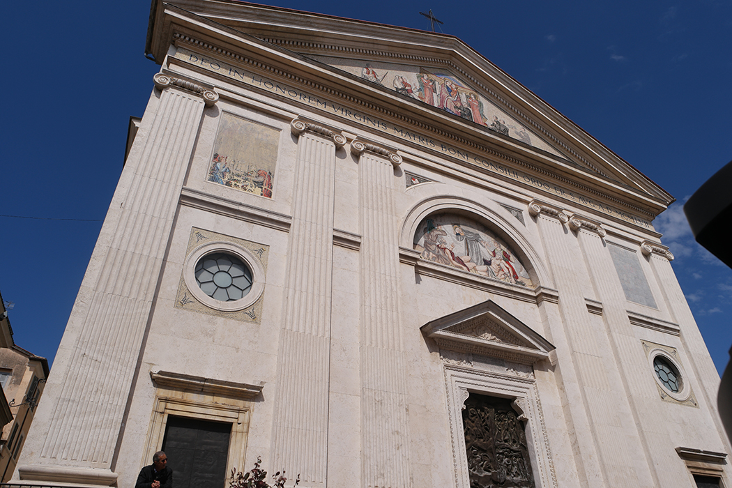 Genazzano- Santuario Madre del Buon Consiglio Campanile by Benedicta Lee