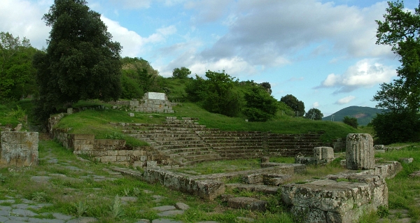 Frascati. Tusculum Archaeological Area