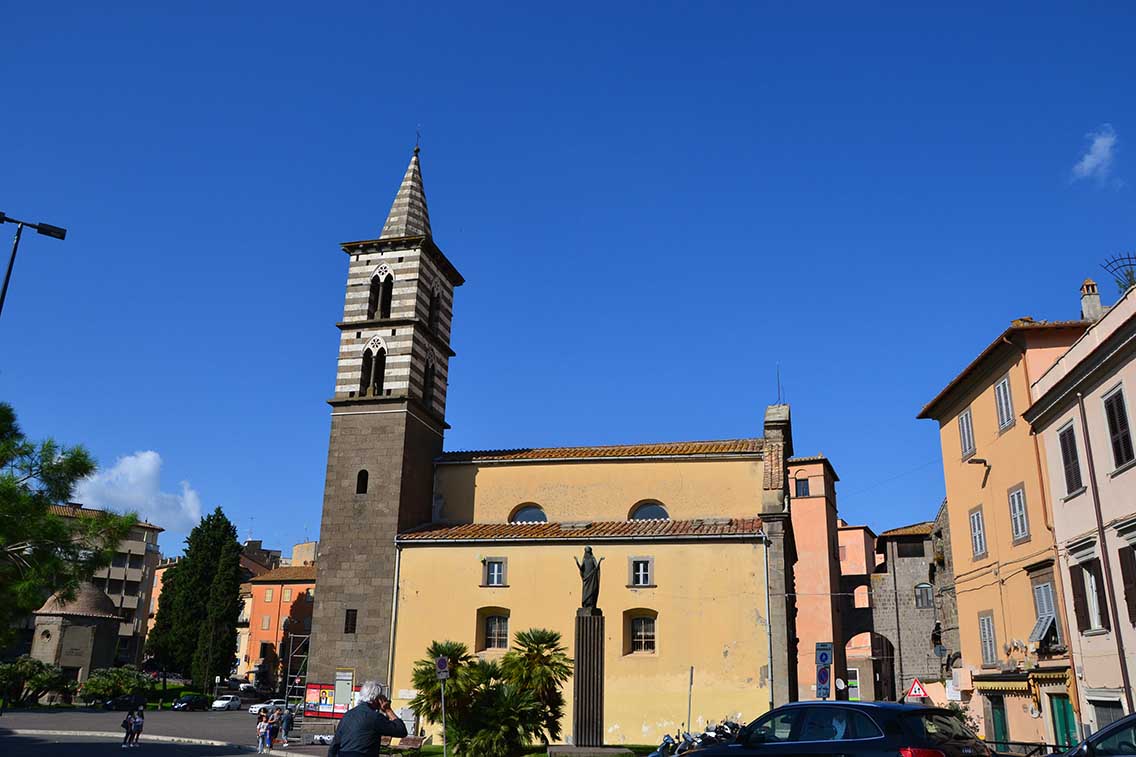 Viterbo. Chiesa di San Giovanni Battista (detta del Gonfalone)