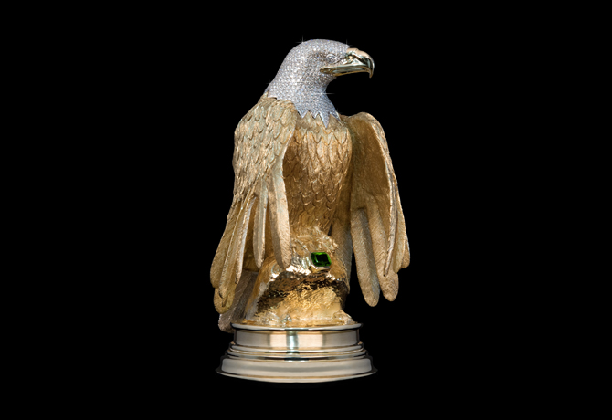Un'aquila d’oro dal tesoro sommerso di Atocha