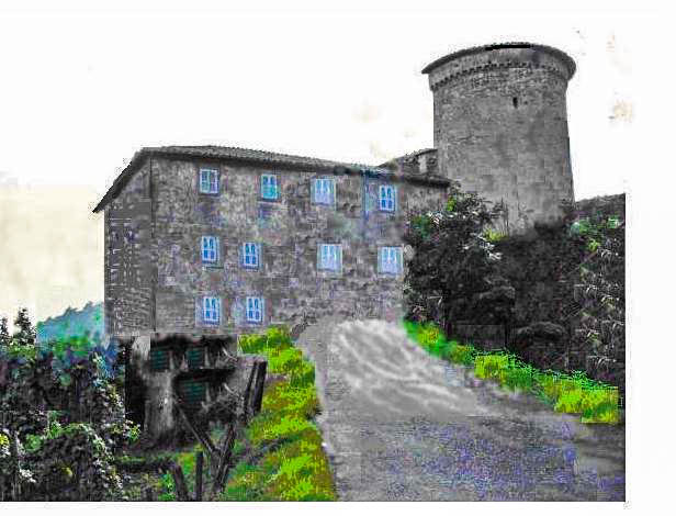 Canepina. Castello degli Anguillara