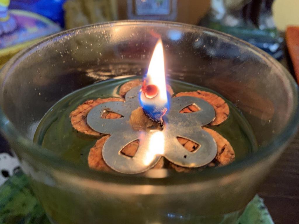 Arena, and the ancient tradition of the flower that gives light, ‘lampa’