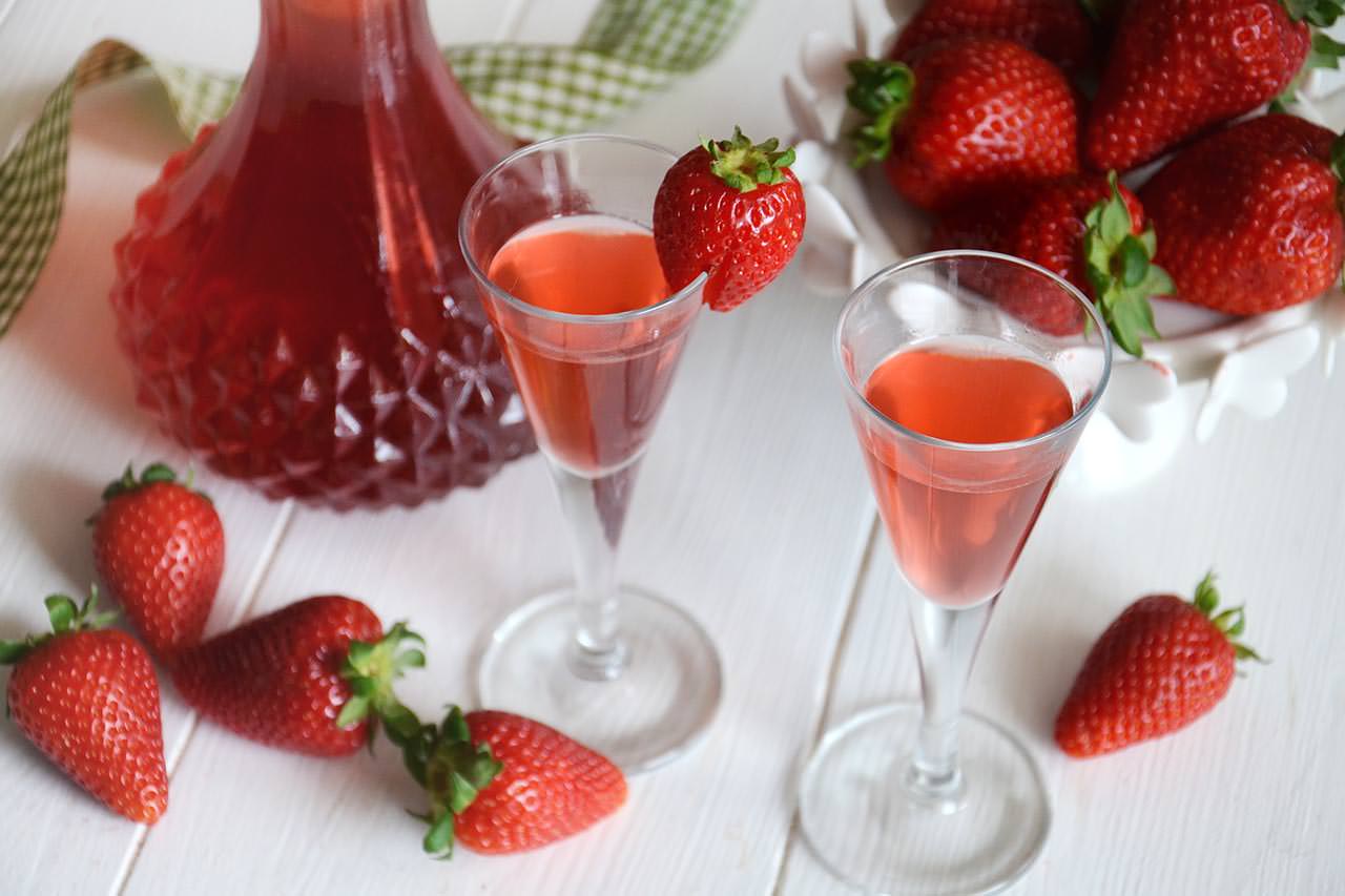 Antrodoco. Fragolino Liqueur