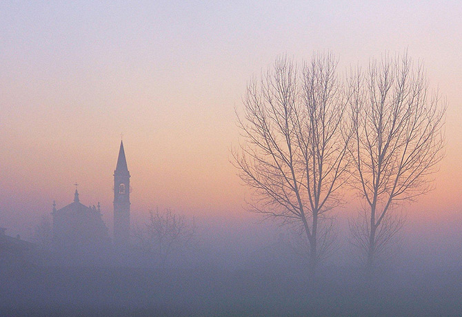 La vita sotto il Montegrappa