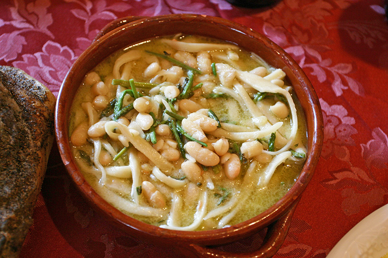 Sagne e Fagioli di Fumone